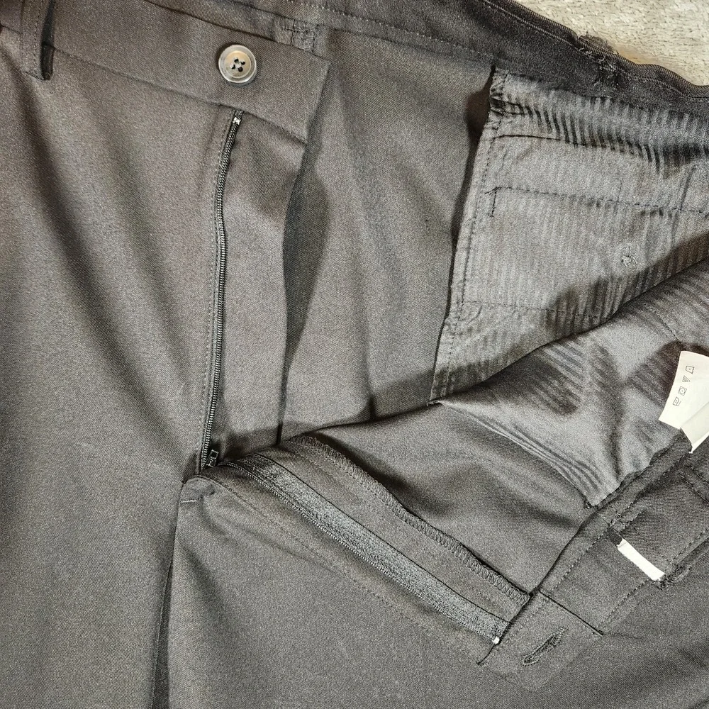 Haggar Chino Shorts Men's‎ 40X10 Black Golf Performance Dadcore Comfort Equipped